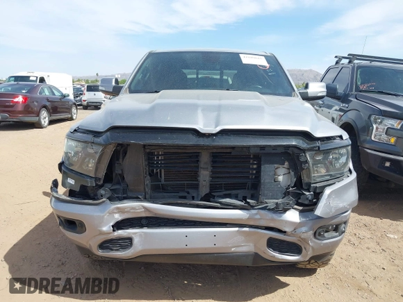 2020 Ram 1500 Big Horn with VIN 1C6SRFFT5LN162191, listed as a IAAI auction lot 42189615 with 104,130 mi miles and . Bid and sale history available at DreamBid. Image 12.