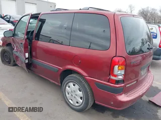 1999 Chevrolet Venture z VIN 1GNDU06E6XD195962, wystawiony jako IAAI lot #41728177 z przebiegiem 208 146 mil mil oraz . Historia ofert i sprzedaży dostępna na DreamBid. Obrazek 3.