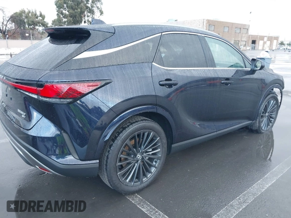 2025 Lexus RX 350 with VIN 2T2BAMCA7SC092410, listed as a IAAI auction lot 41580330 with 1,162 mi miles and . Bid and sale history available at DreamBid. Image 4.