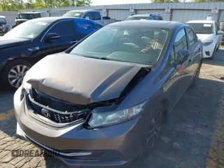 2014 Honda Civic Sedan EX with VIN 19XFB2F80EE022611, listed as a IAAI auction lot 41988944 with 108,807 mi miles. Bid and sale history available at carsss.com. Image 2.