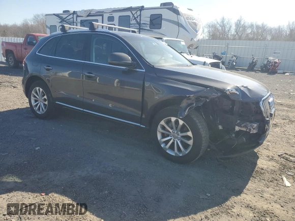 2016 Audi Q5 Premium with VIN WA1C2BFP4GA029247, listed as a Copart auction lot 53309645 with 91,151 mi miles and Salvage Title. Bid and sale history available at carsss.com. Image 4.