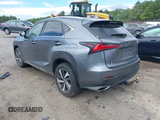 2018 Lexus NX 300 with VIN JTJBARBZ9J2150391, listed as a IAAI auction lot 42290713 with 91,653 mi miles and . Bid and sale history available at DreamBid. Image 3.