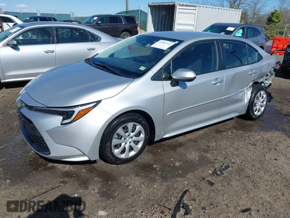 2023 Toyota Corolla Hybrid LE with VIN JTDBCMFE1P3015786, listed as a IAAI auction lot 41887102 with 27,123 mi miles. Bid and sale history available at carsss.com. Image 17.