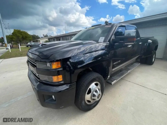 2018 Chevrolet Silverado 3500HD LTZ with VIN 1GC4K0EY3JF145008, listed as a Copart auction lot 53173945 with 375,045 mi miles and Clean Title. Bid and sale history available at carsss.com. Image 2.