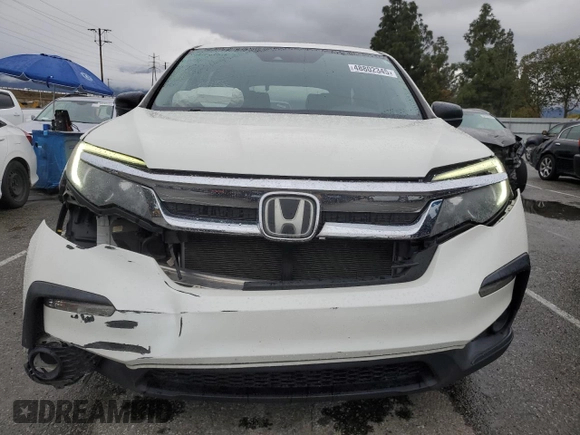 2019 Honda Pilot LX with VIN 5FNYF5H12KB015096, listed as a Copart auction lot 48802345 with 94,445 mi miles and Salvage Title. Bid and sale history available at DreamBid. Image 5.