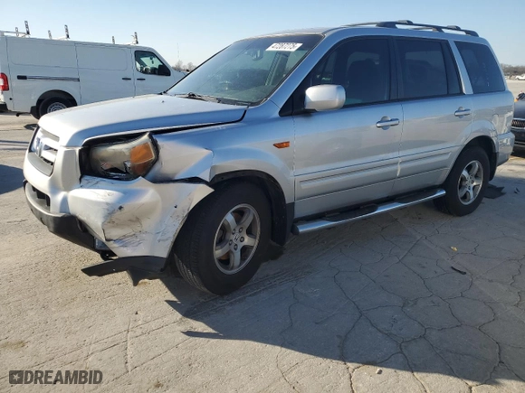2007 Honda Pilot EX-L with VIN 5FNYF28697B029997, listed as a Copart auction lot 47287275 with 175,734 mi miles and Salvage Title. Bid and sale history available at carsss.com. Image 1.
