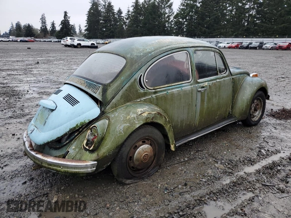 1971 Volkswagen Beetle with VIN 1112887665, listed as a Copart auction lot 84753094 with Not Provided miles and Clean Title. Bid and sale history available at DreamBid. Image 3.