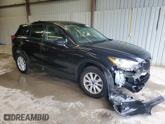 2013 Mazda CX-5 Touring with VIN JM3KE4CE6D0113909, listed as a Copart auction lot 53973355 with 117,335 mi miles and Salvage Title. Bid and sale history available at DreamBid. Image 4.