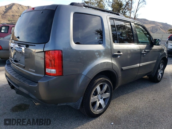 2012 Honda Pilot Touring with VIN 5FNYF3H94CB010350, listed as a Copart auction lot 42382645 with 217,491 mi miles and Clean Title. Bid and sale history available at carsss.com. Image 3.
