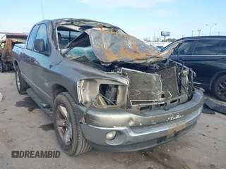 2007 Dodge 1500 SLT with VIN 1D7HA18P97J625840, listed as a IAAI auction lot 41773286 with Not provided miles and . Bid and sale history available at DreamBid. Image 1.