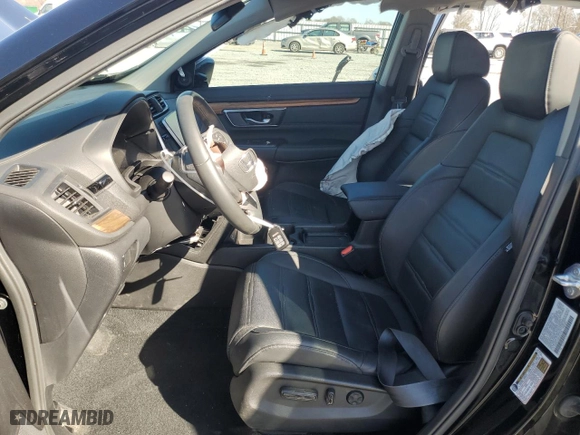 2021 Honda CR-V EX-L with VIN 5J6RW1H8XMA012138, listed as a Copart auction lot 48681605 with 27,113 mi miles and Salvage Title. Bid and sale history available at carsss.com. Image 7.