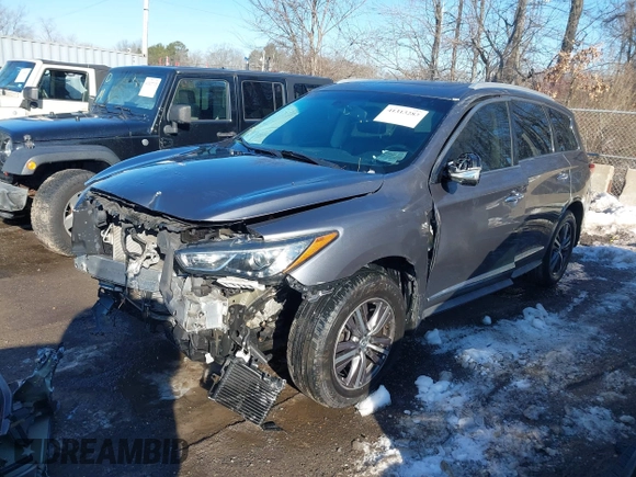 2016 Infiniti QX60 with VIN 5N1AL0MM7GC503196, listed as a IAAI auction lot 41313283 with 152,516 mi miles and . Bid and sale history available at DreamBid. Image 17.