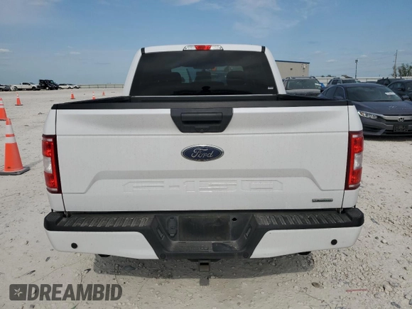 2020 Ford F-150 XL with VIN 1FTEW1CP5LKE93380, listed as a Copart auction lot 53076845 with 84,486 mi miles and Salvage Title. Bid and sale history available at carsss.com. Image 6.