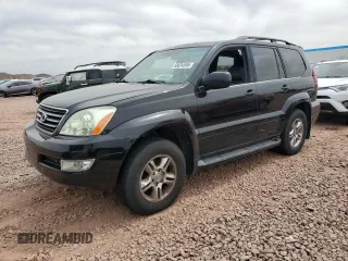 2006 Lexus GX 470 with VIN JTJBT20X860105383, listed as a Copart auction lot 50634995 with 224,450 mi miles and Clean Title. Bid and sale history available at carsss.com. Image 1.