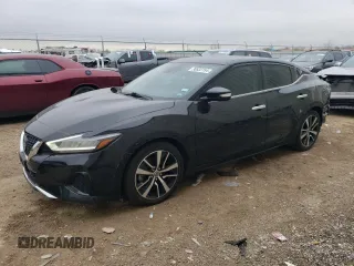 2021 Nissan Maxima SV z VIN 1N4AA6CV0MC507177, wystawiony jako Copart lot #38932754 z przebiegiem 50 219 mil mil oraz Szkoda całkowita • Salvage title. Historia ofert i sprzedaży dostępna na DreamBid. Obrazek 1.