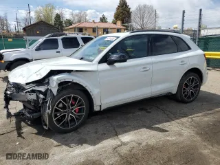 2023 Audi SQ5 Premium Plus with VIN WA1B4AFY6P2192470, listed as a Copart auction lot 54244035 with 13,703 mi miles and Clean Title. Bid and sale history available at carsss.com. Image 1.