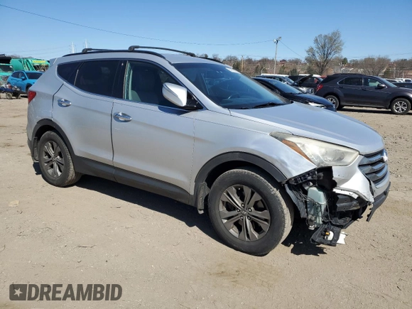 2014 Hyundai Santa Fe z VIN 5XYZUDLB2EG178316, wystawiony jako Copart lot #50910235 z przebiegiem 245 755 mil mil oraz Szkoda całkowita • Salvage title. Historia ofert i sprzedaży dostępna na DreamBid. Obrazek 4.