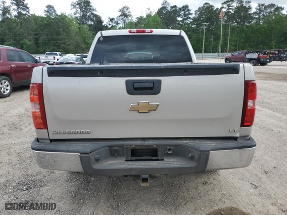 2007 Chevrolet Silverado 1500 LT w/1LT with VIN 2GCEC13C671534207, listed as a Copart auction lot 51452345 with 0 mi miles and Salvage Title. Bid and sale history available at carsss.com. Image 6.