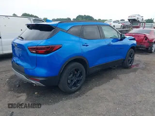 2024 Chevrolet Blazer LT z VIN 3GNKBJRS7RS129203, wystawiony jako IAAI lot #42266070 z przebiegiem 24 094 mil mil oraz . Historia ofert i sprzedaży dostępna na DreamBid. Obrazek 4.