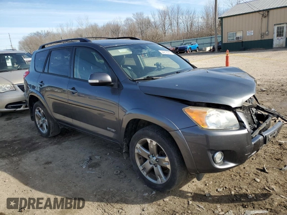 2011 Toyota RAV4 Sport with VIN JTMRK4DV4B5098843, listed as a Copart auction lot 44818005 with 113,445 mi miles and Salvage Title. Bid and sale history available at carsss.com. Image 4.