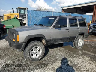 2001 Jeep Cherokee Sport z VIN 1J4FF58S61L579050, wystawiony jako Copart lot #42960645 z przebiegiem 179 129 mil mil oraz Szkoda całkowita • Salvage title. Historia ofert i sprzedaży dostępna na DreamBid. Obrazek 1.