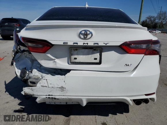 2023 Toyota Camry SE with VIN 4T1T11AK6PU839861, listed as a Copart auction lot 50219885 with 106,557 mi miles and Salvage Title. Bid and sale history available at DreamBid. Image 6.