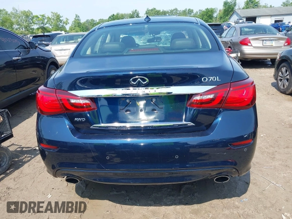 2019 Infiniti Q70 Luxe с VIN JN1BY1PR9KM725249, выставлен на аукционе IAAI как лот 42541363 с пробегом 40 201 миль миль и . История ставок и продаж доступна на DreamBid. Изображение 16.