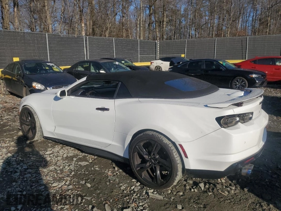 2019 Chevrolet Camaro 2SS z VIN 1G1FH3D79K0133072, wystawiony jako Copart lot #87183404 z przebiegiem 103 402 mil mil oraz Szkoda całkowita • Salvage title. Historia ofert i sprzedaży dostępna na DreamBid. Obrazek 2.