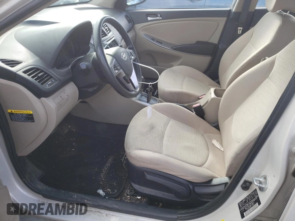 2016 Hyundai Accent SE with VIN KMHCT4AE5GU128612, listed as a Copart auction lot 73449292 with 114,498 mi miles. Bid and sale history available at carsss.com. Image 7.