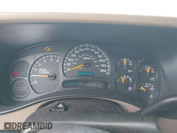 2005 Chevrolet Silverado 1500 z VIN 1GCEC19T65Z179681, wystawiony jako IAAI lot #41423413 z przebiegiem 267 006 mil mil oraz . Historia ofert i sprzedaży dostępna na DreamBid. Obrazek 7.