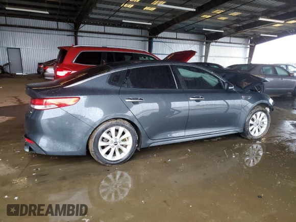 2016 Kia Optima EX with VIN 5XXGU4L34GG011365, listed as a Copart auction lot 43855975 with 110,313 mi miles and Non Repairable. Bid and sale history available at carsss.com. Image 3.