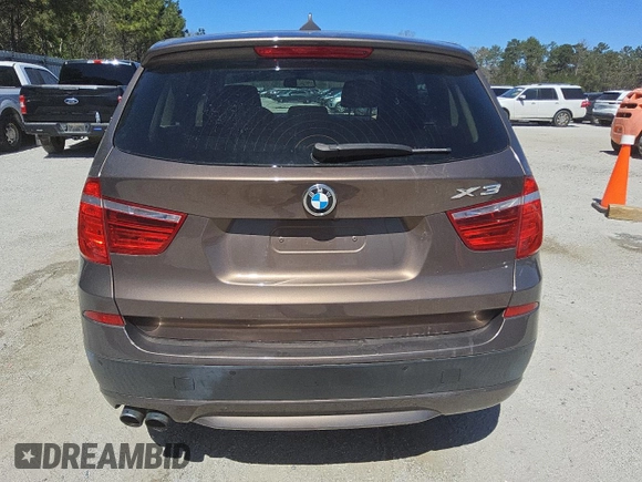2011 BMW X3 35i with VIN 5UXWX7C50BL730691, listed as a Copart auction lot 48574165 with 140,194 mi miles and Clean Title. Bid and sale history available at DreamBid. Image 6.