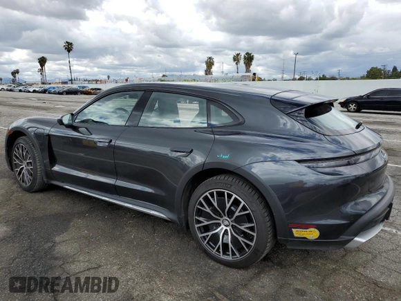 2022 Porsche Taycan 4 with VIN WP0BA2Y15NSA67206, listed as a Copart auction lot 45561263 with 10,134 mi miles and . Bid and sale history available at DreamBid. Image 2.