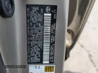 2008 Toyota Prius z VIN JTDKB20U983380922, wystawiony jako Copart lot #58040435 z przebiegiem 198 110 mil mil oraz Czysty tytuł • Clean title. Historia ofert i sprzedaży dostępna na DreamBid. Obrazek 12.