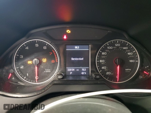 2011 Audi Q5 Premium Plus with VIN WA1DKAFP1BA118426, listed as a Copart auction lot 64078005 with 228,104 mi miles and Clean title. Bid and sale history available at DreamBid. Image 9.