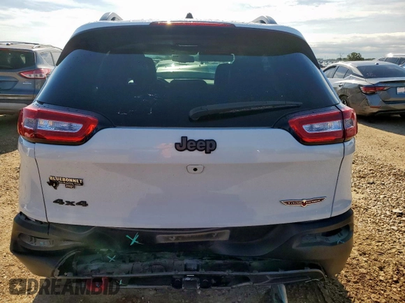 2017 Jeep Cherokee Trailhawk с VIN 1C4PJMBS6HW620751, выставлен на аукционе Copart как лот 57408255 с пробегом 61 330 миль миль и Списание • Salvage title. История ставок и продаж доступна на DreamBid. Изображение 6.
