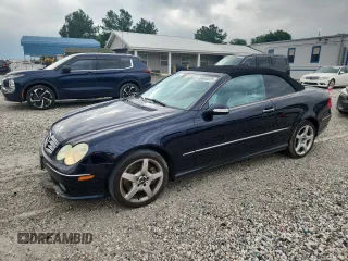 2005 Mercedes-Benz CLK 500 z VIN WDBTK75G95T040958, wystawiony jako Copart lot #58494925 z przebiegiem 150 319 mil mil oraz Szkoda całkowita • Salvage title. Historia ofert i sprzedaży dostępna na DreamBid. Obrazek 1.