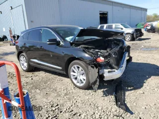 2023 Acura RDX with VIN 5J8TC2H34PL025010, listed as a Copart auction lot 52358434 with 0 mi miles and Salvage Title. Bid and sale history available at carsss.com. Image 4.