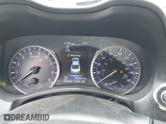 2017 Infiniti Q60 Premium с VIN JN1EV7EK0HM364338, выставлен на аукционе IAAI как лот 42140812 с пробегом 68 262 миль миль и . История ставок и продаж доступна на DreamBid. Изображение 7.
