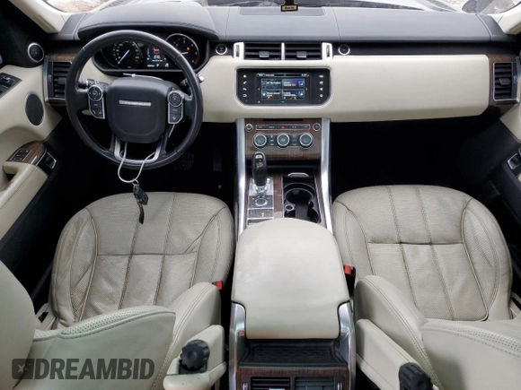2016 Land Rover Range Rover Sport HSE with VIN SALWR2KF4GA635149, listed as a Copart auction lot 46908775 with 196,015 mi miles and Clean Title. Bid and sale history available at DreamBid. Image 8.