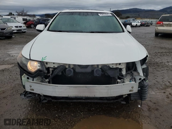 2012 Acura TSX Tech Pkg with VIN JH4CU2F65CC010274, listed as a Copart auction lot 43833645 with 124,911 mi miles and Salvage Title. Bid and sale history available at carsss.com. Image 5.