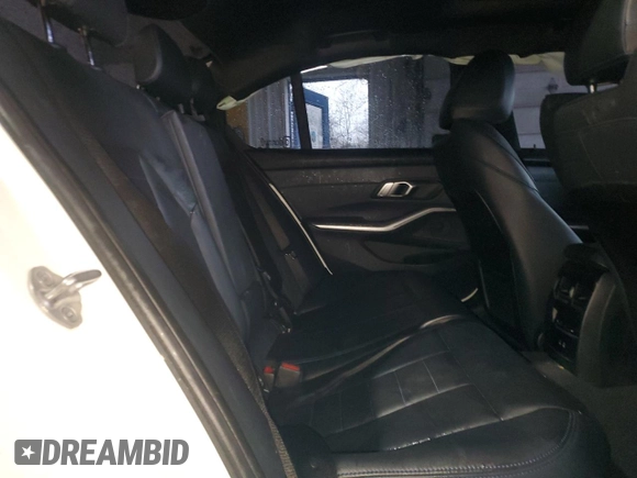 2021 BMW 3 Series M340i xDrive with VIN 3MW5U9J02M8B60533, listed as a Copart auction lot 84322494 with 0 mi miles and Salvage Title. Bid and sale history available at carsss.com. Image 10.