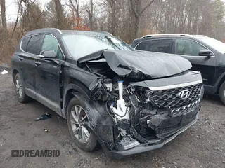 2019 Hyundai Santa Fe Limited with VIN 5NMS5CAD8KH078588, listed as a IAAI auction lot 41767523 with 71,736 mi miles. Bid and sale history available at carsss.com. Image 6.