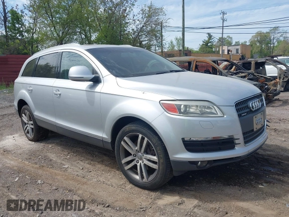 2008 Audi Q7 Premium with VIN WA1BY74L98D026626, listed as a IAAI auction lot 42244357 with 153,004 mi miles and . Bid and sale history available at DreamBid. Image 1.