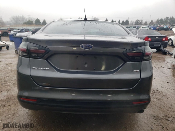 2016 Ford Fusion SE with VIN 3FA6P0H76GR212019, listed as a Copart auction lot 43038875 with 85,224 mi miles and Salvage Title. Bid and sale history available at carsss.com. Image 6.