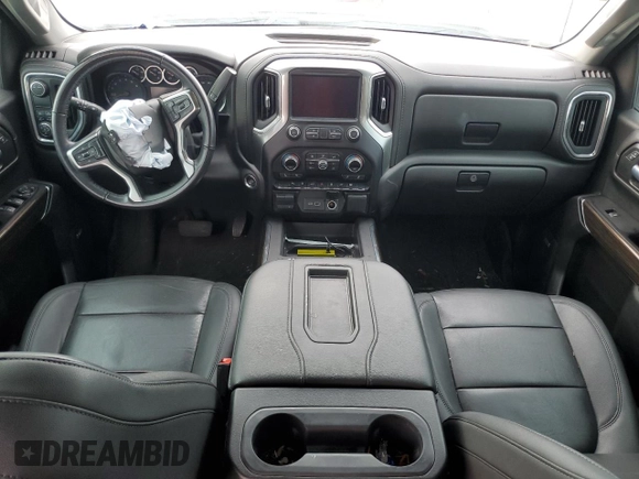 2021 Chevrolet Silverado 1500 RST with VIN 3GCPWDED5MG154964, listed as a Copart auction lot 43140085 with 0 mi miles and Salvage Title. Bid and sale history available at carsss.com. Image 8.