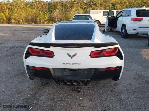 2014 Chevrolet Corvette Stingray 2LT with VIN 1G1YD2D70E5134858, listed as a IAAI auction lot 40709645 with 1 mi miles. Bid and sale history available at carsss.com. Image 16.