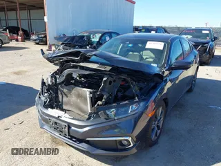 2019 Honda Civic Sedan EX with VIN JHMFC1F31KX005256, listed as a IAAI auction lot 41765551 with 80,897 mi miles. Bid and sale history available at carsss.com. Image 6.