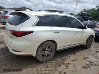 2017 Infiniti QX60 with VIN 5N1DL0MN2HC558792, listed as a Copart auction lot 50941595 with 109,765 mi miles and Salvage Title. Bid and sale history available at carsss.com. Image 3.
