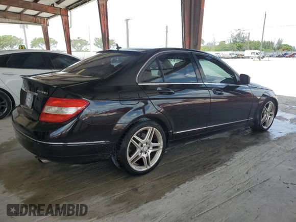 2008 Mercedes-Benz C 300 Sport with VIN WDDGF54X18F132281, listed as a Copart auction lot 63019685 with 188,914 mi miles and Salvage title. Bid and sale history available at DreamBid. Image 3.